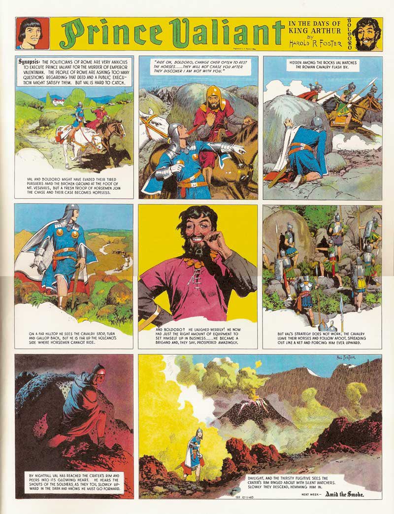 Prince Valiant comic strip