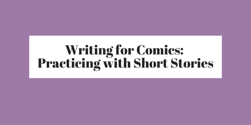 Writing for Comics banner